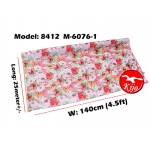Alas Meja / PVC Plastic Table Cloth / Kain Plastik 8412-M-6076-1