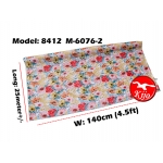 Alas Meja / PVC Plastic Table Cloth / Kain Plastik 8412-M-6076-2