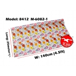 Alas Meja / PVC Plastic Table Cloth / Kain Plastik 8412-M-6082-1