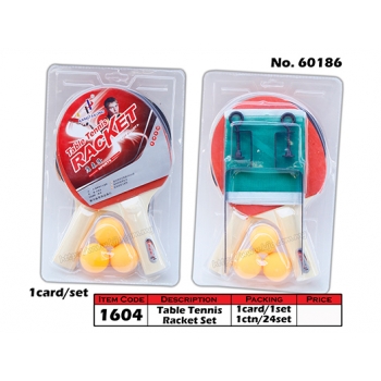 1604 Table Tennis Racket Set