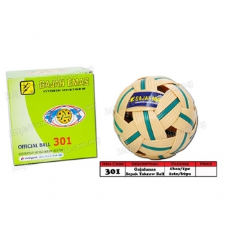 301 Gajah Emas Sepak Takraw Ball