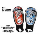5964 Plastic Football Shin Guard