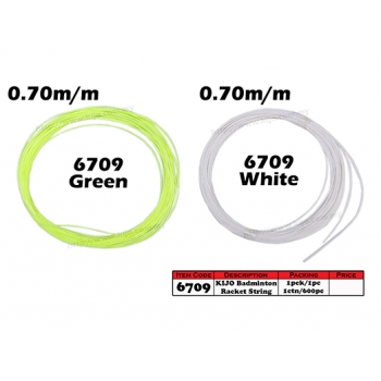 6709 KIJO Badminton Racket String - Green