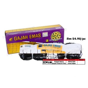 EN-18 Gajah Emas Sepak Takraw Net