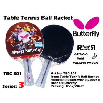 Butterfly TBC-301 Table Tennis Ball Racket