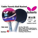 Butterfly TBC-403 Table Tennis Ball Racket