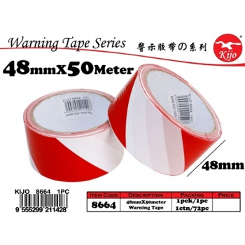 8664 48mmX50meter Warning Tape