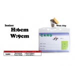 2400 Horizontal Name Bedge With Clip