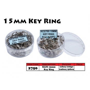 2750 15mm Key Ring