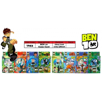 7653 Game Card