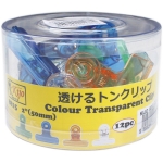 8815 Kijo 50mm Colour Transparent Clips
