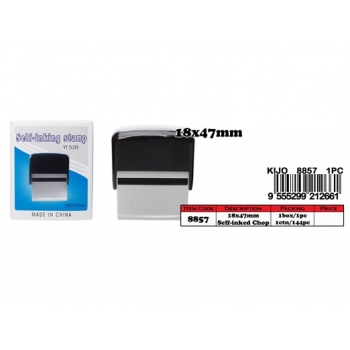8857 18x47mm Self-Inked Chop