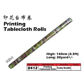 8412-148-1 Kijo Printing Tablecloth Roll