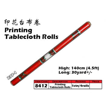 8412-237-1 Kijo Printing Tablecloth Roll
