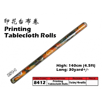 8412-251-1 Kijo Printing Tablecloth Roll