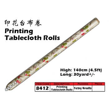 8412-468-11 Kijo Printing Tablecloth Roll