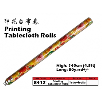 8412-554-8 Kijo Printing Tablecloth Roll
