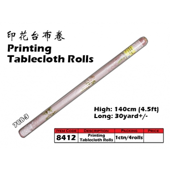 8412-788-3 Kijo Printing Tablecloth Roll