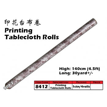 8412-904-2 Kijo Printing Tablecloth Roll