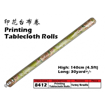 8412-940-1 Kijo Printing Tablecloth Roll