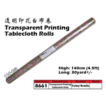 8661-114-15t Kijo Printing Tablecloth Roll