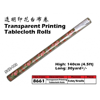 8661-542-18t Kijo Printing Tablecloth Roll