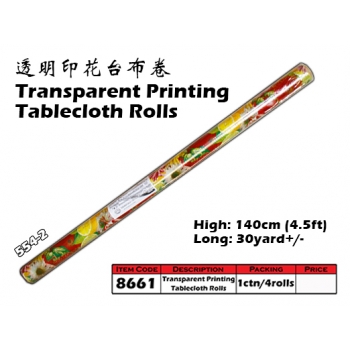 8661-554-2 Kijo Printing Tablecloth Roll