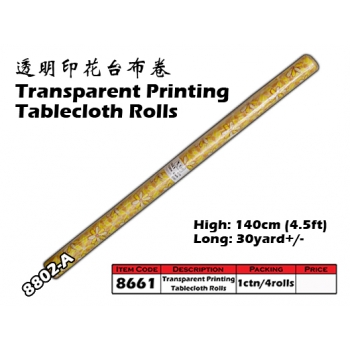 8661-8802-A Kijo Printing Tablecloth Roll
