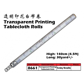 8661-8803-A Kijo Printing Tablecloth Roll