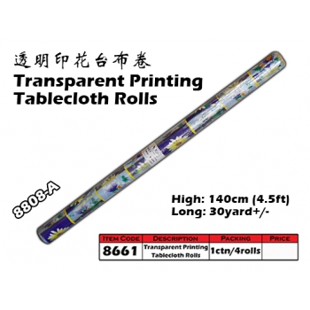 8661-8808-A Kijo Printing Tablecloth Roll