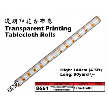 8661-8827 Kijo Printing Tablecloth Roll