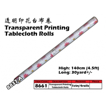 8661-8837-A Kijo Printing Tablecloth Roll