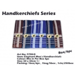 7798-D1 Elephant Men Handkerchiefs