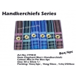 7798-D2 Elephant Men Handkerchiefs