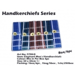 7798-D4 Elephant Men Handkerchiefs