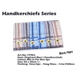 7798-L4 Elephant Men Handkerchiefs
