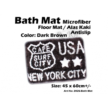 2026 Bath Mat Microfiber
