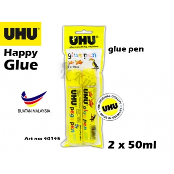 UHU Happy Glue Pen Pega Pen 40145 2 x 50ml